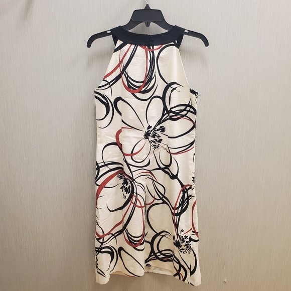 ANN Taylor Sheath Dress Pencil Knee Length EUC! Size 8 - Picture 8 of 16